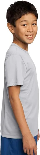 Vista 4 de Sport-Tek PosiCharge - Camiseta deportiva para niño, Yst350., M