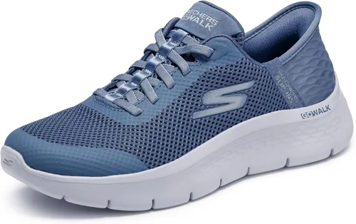 Vista 14 de Skechers Go Walk Flex Grand Entry para mujer Azul marino/Blanco