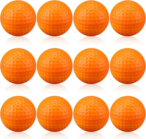 Vista 9 de 12 pelotas de espuma para práctica de golf, bolas de espuma suave para práctica de golf, sensación realista y entrenamiento deportivo de vuelo Azul