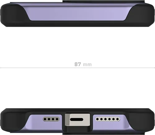 Vista 8 de Ghostek Atomic Slim - Funda protectora para iPhone 15 Pro Max, compatible con accesorios MagSafe, marco de metal de aluminio, funda de teléfono