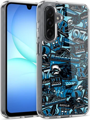 Vista 24 de Head Case Designs Officially Licensed Harry Potter Hogwarts Badge Up Gel Case [Military Grade Protection] Compatible with Samsung Galaxy A17 4G / 5G