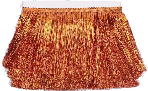Vista 51 de YYCRAFT Fleco de Oropel de 1.75 pulgadas de Ancho Ribete de Oropel Guirnalda de Oropel Fleco para Disfraz de Baile Ribete con Efecto de Lámina