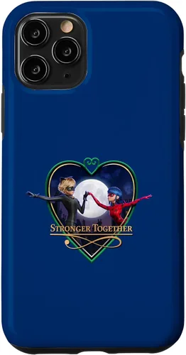 Vista 29 de Miraculous Ladybug and Cat Noir The Movie Heart Together Case for iPhone 17