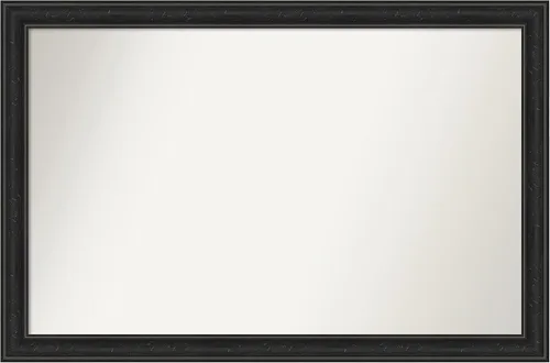 Vista 28 de Amanti Art Espejo personalizado, gran espejo de baño estrecho, espejo de pared o espejo de tocador de baño sobre el fregadero (24 x 24 pulgadas)