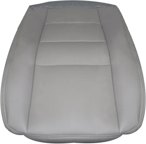 Vista 7 de FZJDSD Funda de asiento de cuero de repuesto para parte inferior del lado del conductor, color gris, compatible con Ford F250 F350 F450 F550 Lariat