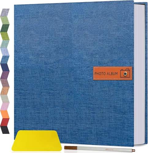 Vista 20 de Popotop Álbum de fotos grande autoadhesivo 4x6 5x7 8x10 Álbum de recortes DIY Libro de imágenes, Regalos para mamá, familia, bebé y boda