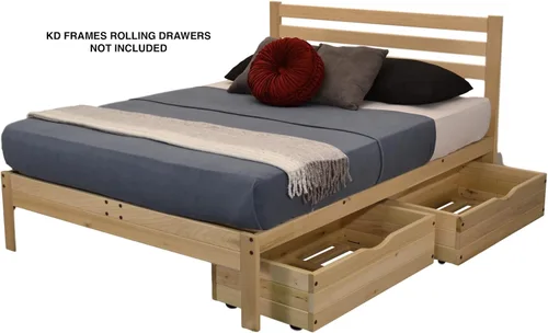 Vista 5 de KD Frames Lexington - Cama de plataforma, individual XL, sin terminar