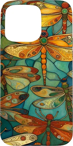 Vista 31 de iPhone 16 Dragonfly Party III Pretty Dragonflies In A Garden Flying Case