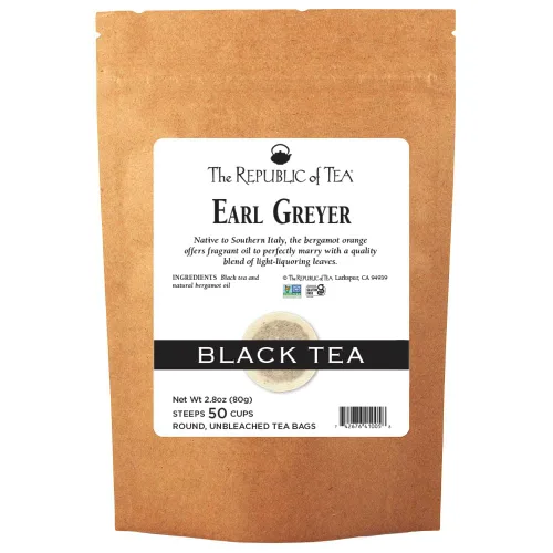 Vista 11 de The Republic of Tea, Té negro Brambleberry, 36 bolsas de té