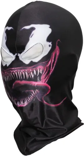 Vista 2 de Máscara de tela con capucha Pasamontañas Horrible Skull Cosplay