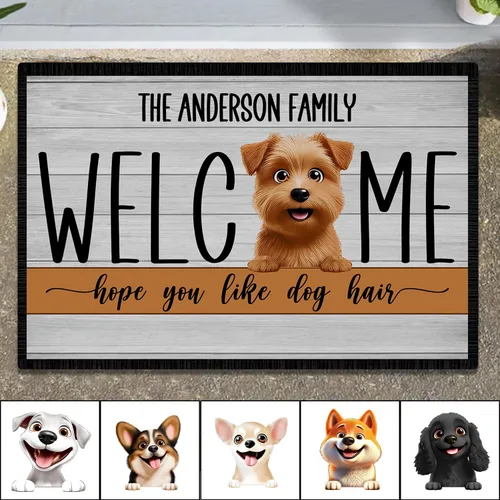 Vista 5 de Tapete personalizado para puerta con nombre de gato, divertido tapete para puerta delantera, tapete antideslizante decorativo de regalo para el hogar