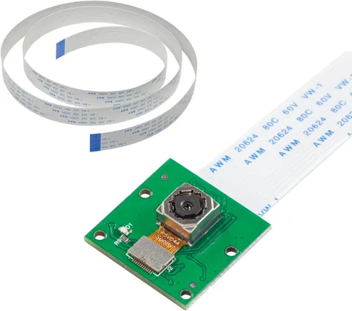 Vista 6 de Arducam para cámara Raspberry Pi, 5MP OV5647 Webcam, monitor 3D impresora, con cable de cinta flexible de extensión larga de 3.28FT/100CM