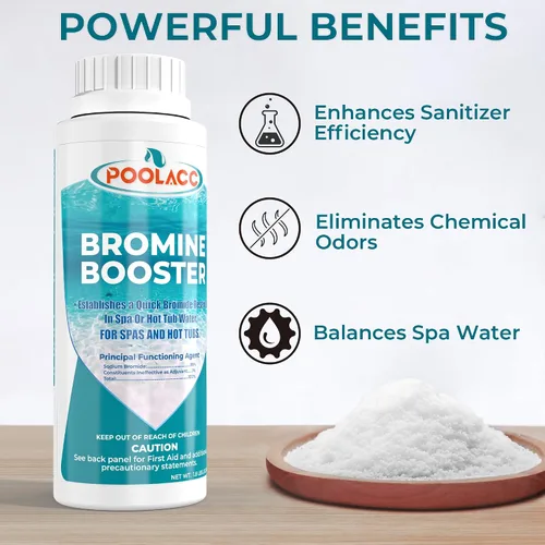 Vista 3 de Potenciador de bromo de 1.8 libras para jacuzzis y spas