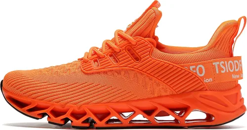 Vista 3 de SKDOIUL Tenis atléticos para caminar tenis y correr para mujer
