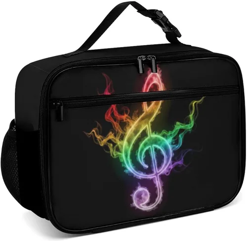 Vista 8 de Lonchera reutilizable con forma de dona, bolsa de almuerzo aislada, lonchera para comida y alimentos, bolsa de mano para mujeres, niños, niñas