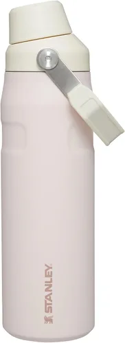 Vista 47 de STANLEY IceFlow Botella de agua de flujo rápido de 24 onzas Tapa con boquilla inclinada Ligera y a prueba de fugas para viajes y deportes Polar