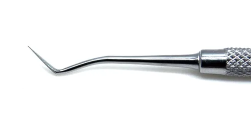 Vista 4 de Hollenback Carver 1/2 Dental Restaurador Amalgam Plugger Instrumento de Doble Extremo