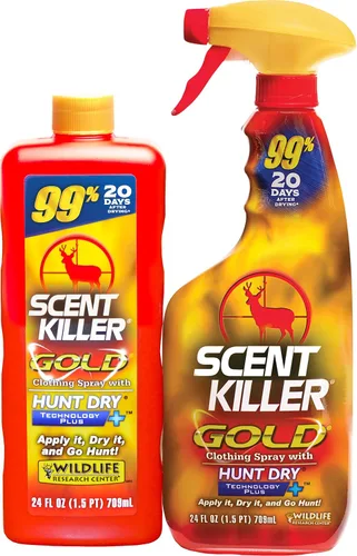 Vista 10 de Wildlife Research paquete combinado dorado mata olores en aerosol, 44 onzas