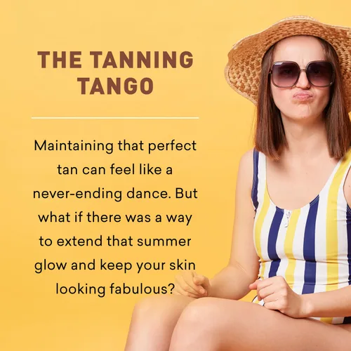 Vista 2 de Loción bronceado interior, mejor loción cama de bronceado, bronceado prolongado protege piel.