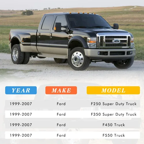Vista 5 de A ABIGAIL Conjunto de portador de cabrestante de neumático de repuesto compatible con Ford F250 F350 Super Duty F450 F550 1999-2007 Reemplaza