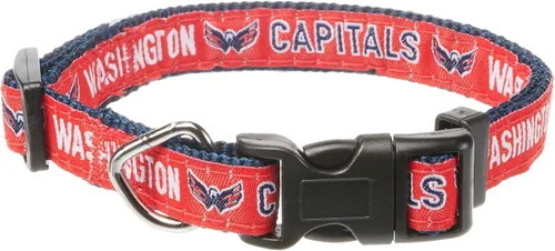 Vista 9 de Collar Pets First NHL para perros y gatos. ¡Ajustable, lindo y elegante! ¡El collar definitivo para fanáticos del hockey! Pittsburgh Penguins
