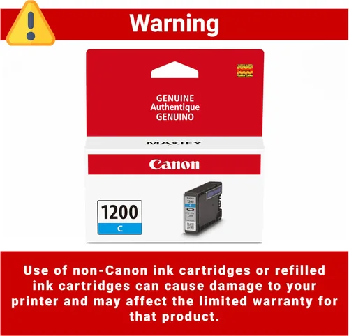 Vista 5 de Canon PGI-1200 Depósito de tinta cian original, compatible con impresoras MB2120, MB2720, MB2020 y MB2320