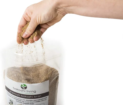 Vista 7 de Kit de iniciación de compostaje Bokashi prémium (incluye 1 contenedor Bokashi, 2.2 libras de salvado Bokashi e instrucciones completas)