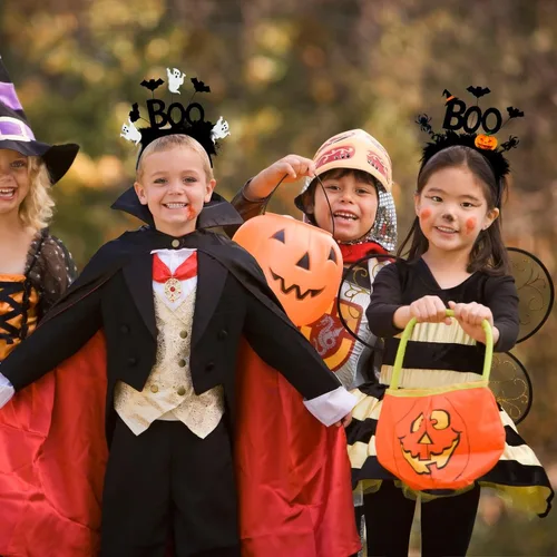 Vista 5 de JoviaFesta Halloween Headband BOO Ghost&Pumpkin Halloween Costume Party Accessories