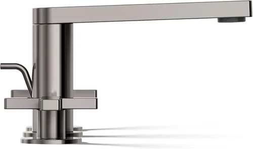 Vista 8 de Kohler 73060-3-TT Composed Grifo de lavabo de baño con asas cruzadas, 1.2 gpm, titanio vibrante