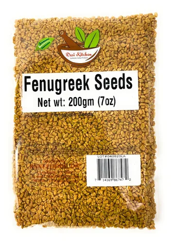 Vista 5 de Desi Kitchen Fenogreco (Methi Seeds) 400gm (14oz)
