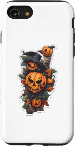 Vista 13 de iPhone 15 Helloween pumpkin monsters Case