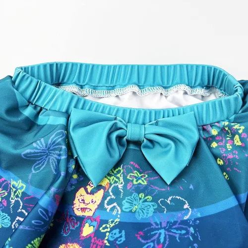 Vista 3 de ATIMIGO Toddler Girls Swimsuit Mirabel Two Pieces Ruffle Isabela Bathing Suit Princess Tankini Swimwear for Little Girls