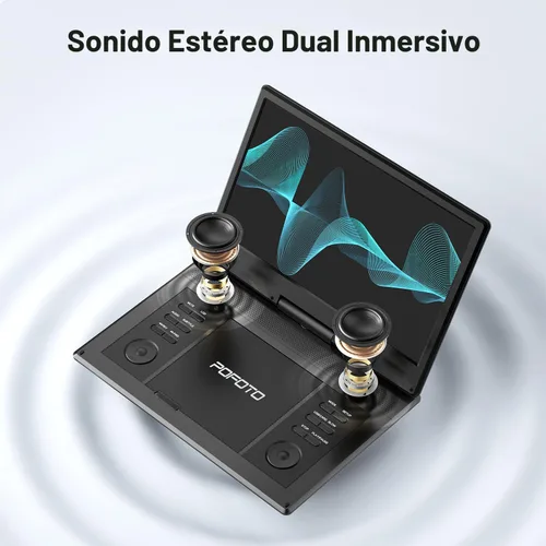 Vista 7 de POFOTO - Reproductor de DVD portátil de 15.7 pulgadas con pantalla giratoria HD de 14.1 pulgadas para niños y ancianos, batería recargable de 6