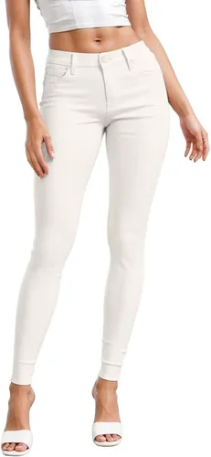 Vista 27 de Hybrid & Company - Pantalones ultraelásticos para mujer, cómodos y ajustados, para el trabajo y ocasiones informales Negro