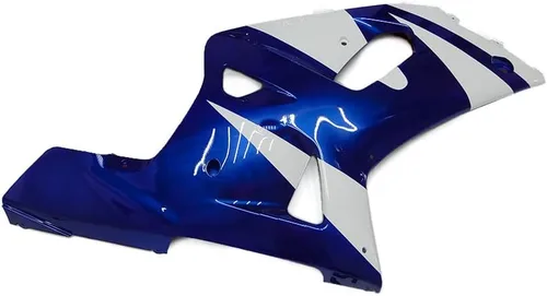 Vista 7 de FLPRO - Kit de cuerpo de inyección azul y blanco para Suzuki GSXR600 GSXR750 K1 2000 2001 2002 2003 00 01 02 03 GSXR 600 GSXR 750 ABS Carrocería