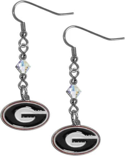 Vista 24 de Siskiyou Sports Pendientes colgantes de cristal de la NCAA