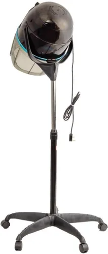Vista 2 de Secador de pelo vertical profesional estilo salón con altura ajustable, temporizador y ajustes de calor variables para un secado uniforme