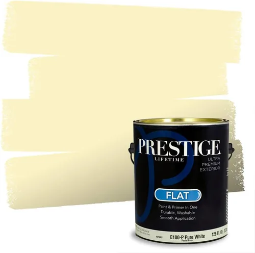 Vista 71 de PRESTIGE Pinturas de pintura exterior e imprimación en uno, 1 galón, plano, combinación comparable de Benjamin Moore* Pila de heno