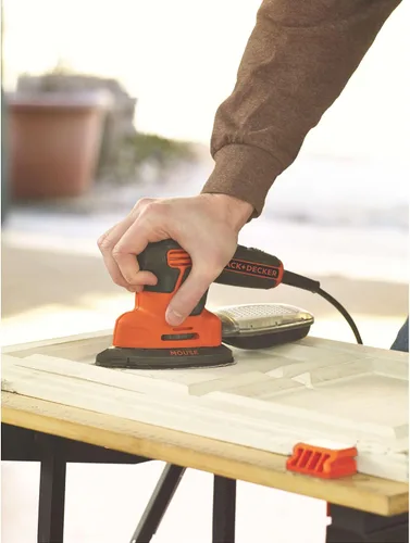 Vista 11 de Lijadora de detalles Black+Decker bdems600 Mouse