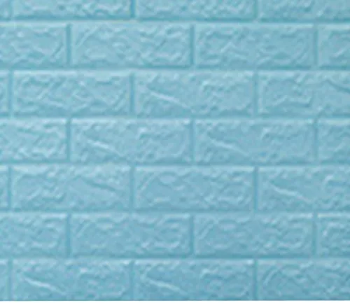 Vista 4 de Adhesivos de pared de ladrillo 3D, papel tapiz 3D para pegar y despegar, paneles de ladrillos de imitación de espuma autoadhesiva, impermeables