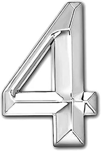 Vista 7 de Números de casa para puertas 3D, números de buzón de 3 pulgadas, números del 0 al 9, autoadhesivos, números de puerta de casa, dirección de calle