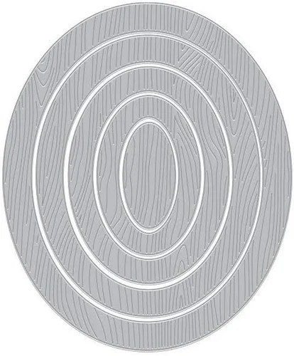 Vista 19 de Hero Arts DI337 Infinity Dies, anidación ovalada infinita Nesting Oval