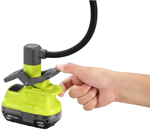 Vista 3 de RYOBI Luz de abrazadera LED flexible inalámbrica ONE+ de 18V PCL665 La batería y el cargador se venden por separado