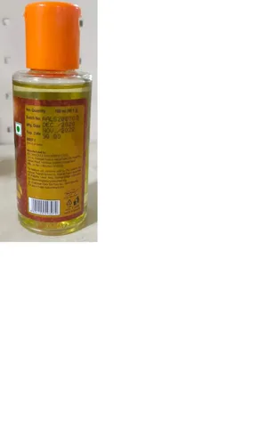 Vista 2 de Patanjali Aceite de ricino puro prensado en frío (con vitamina E) - 3.4 fl oz (paquete de 1)