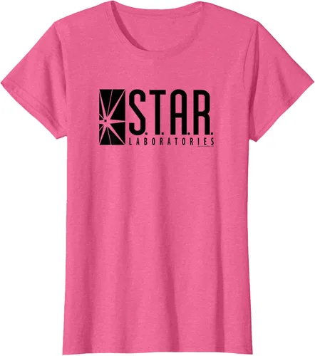 Vista 20 de The Flash Camiseta con logotipo de la serie TV S.T.A.R. Labs, Blanco, S