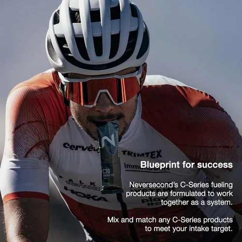 Vista 6 de Neversecond Gel energético C30, nutrición e hidratación de rendimiento, gel energético Never2 para ultra triatlones, ciclismo y maratones
