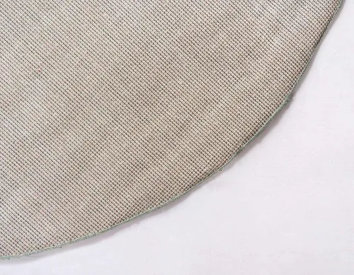 Vista 108 de Unique Loom Colección Davos Shag - Alfombra Lino