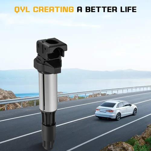 Vista 7 de QYL Paquete de 6 bobinas de encendido compatibles con BMW 120I 320I 325CI 325XI 325I 330I 330XI 530I 545I 550I 645CI 745I 745LI X5 Z4 760LI M3 Z3