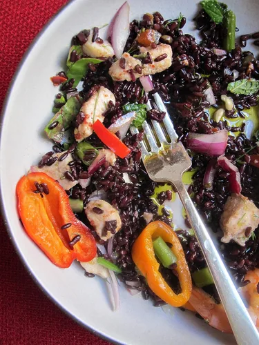 Vista 4 de Arroz Negro - Pacifico Crespi - Piemonte, Italia - 1.1 lb