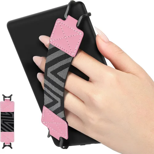 Vista 11 de MoKo Correa de mano de seguridad para tablet Kindle eReaderFire de 6 a 8 pulgadas, Kindle/Kobo/Voyaga/Lenovo/Sony E-Book Tablet, correa de mano